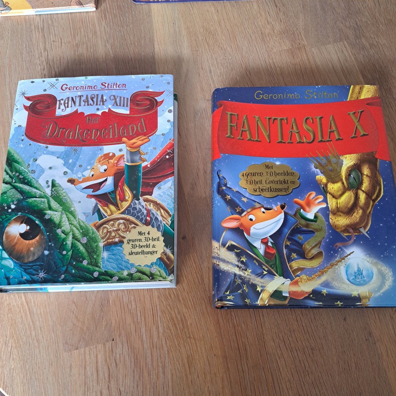 Geronimo Stilton Fantasia X en XIII boeken, Ophalen of Verzenden