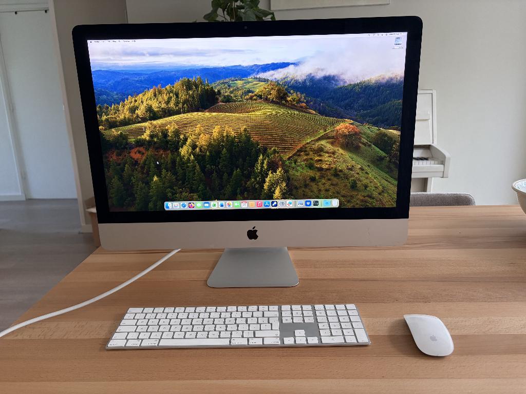 iMac 27 inch Retina 2019 - i5 - 24 Gb - 2Tb FD - Radeon Pro, Computers en Software, Apple Desktops, Zo goed als nieuw, iMac, HDD en SSD