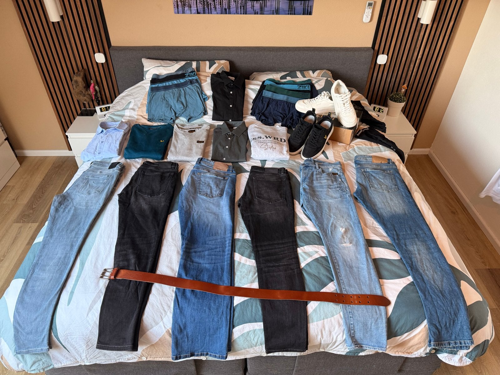 Groot kledingpakket heren L/43 - Lyle & Scott, G-Star, PME, Ophalen of Verzenden, Zo goed als nieuw, Maat 52/54 (L)