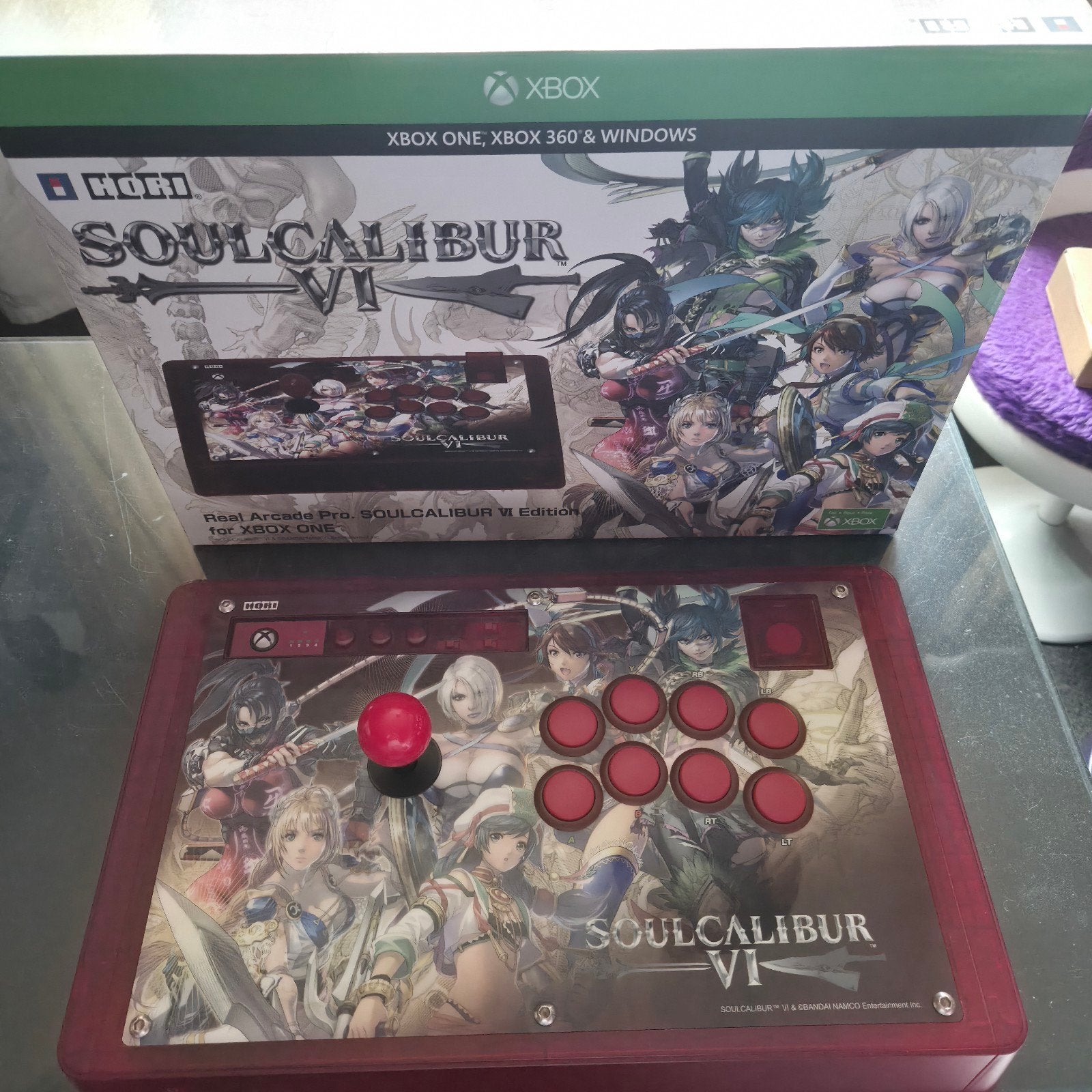 Soulcalibur VI arcade joystick. als nieuw., Ophalen of Verzenden, Zo goed als nieuw, Controller