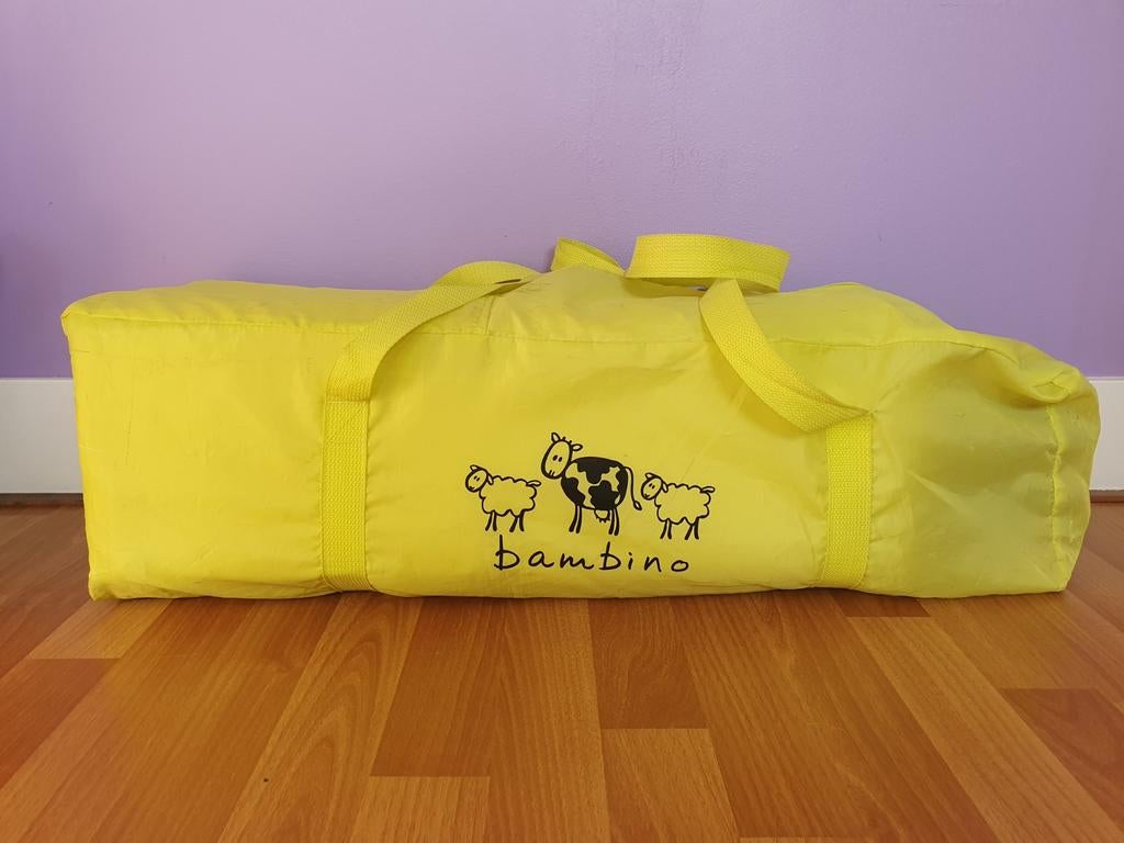 Campingbedje Bambino, Ophalen, Zo goed als nieuw, Minder dan 140 cm, Minder dan 70 cm