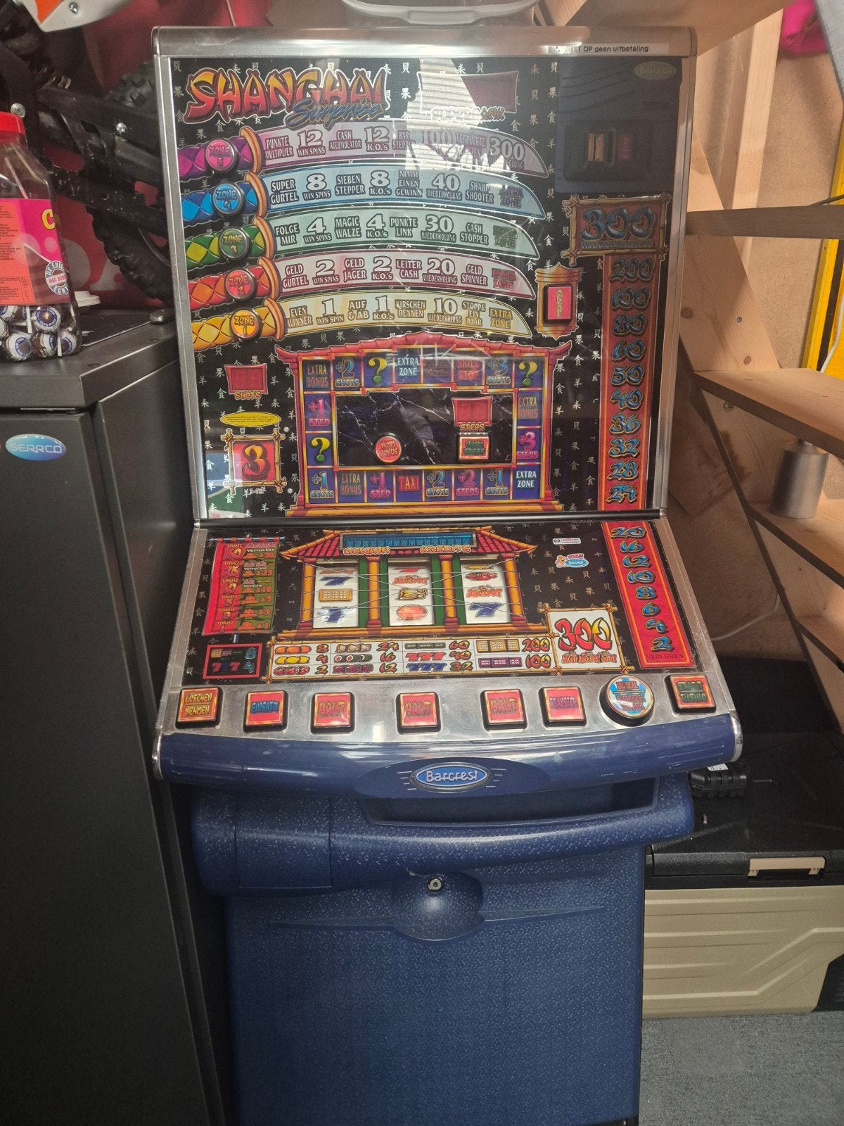 shanghai gokkast, Verzamelen, Automaten | Gokkasten en Fruitautomaten, Euro, Ophalen of Verzenden