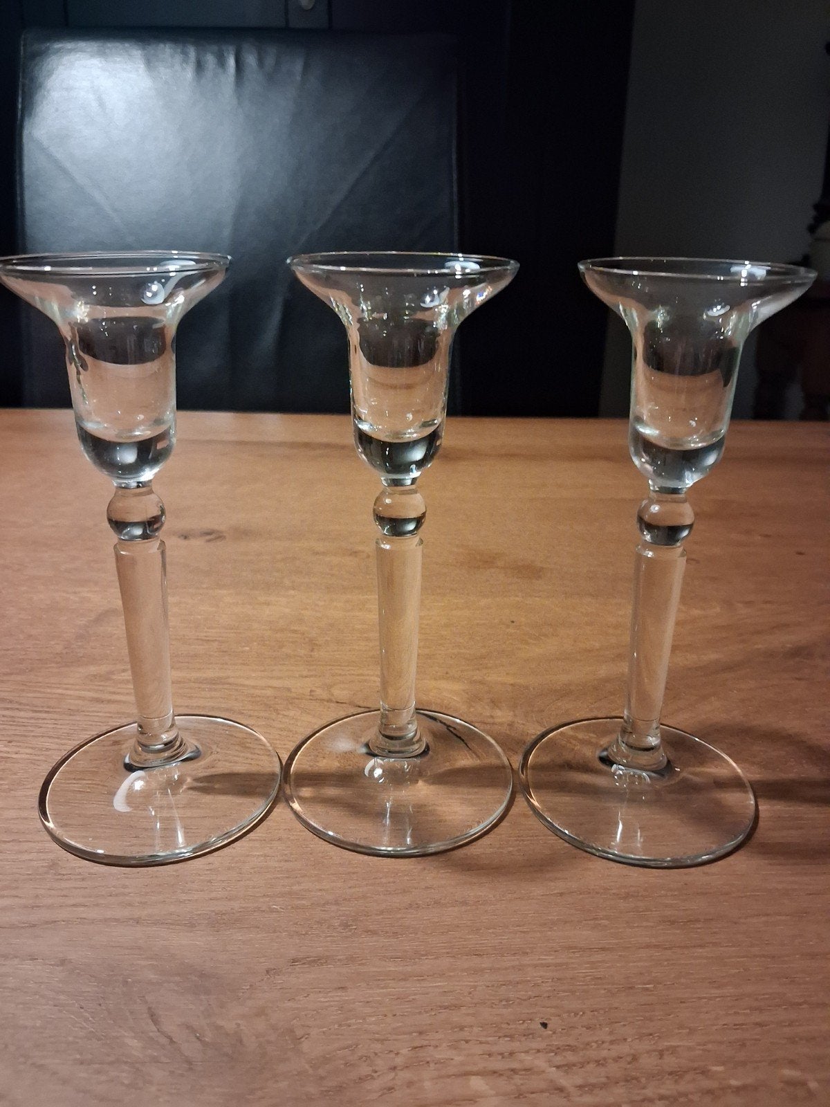 ROYAL LEERDAM - "Decora" kandelaar - Siem vd Marel - 3 stuks, Ophalen of Verzenden