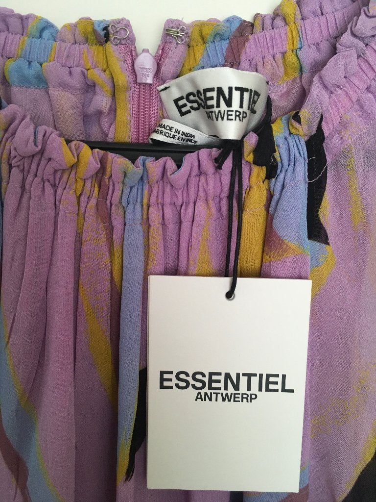 Essential Antwerp jurk maat 44 van €225 naar €75, Paars, Maat 42/44 (L), Nieuw, Ophalen of Verzenden