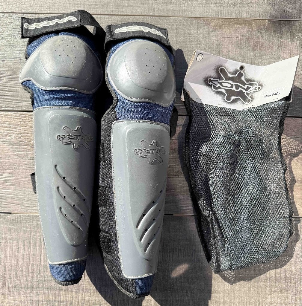 Kona Stinky Shin knie-/scheenbeschermers MTB/Enduro/BMX, 24 inch of meer, Gebruikt, Verzenden, Kona