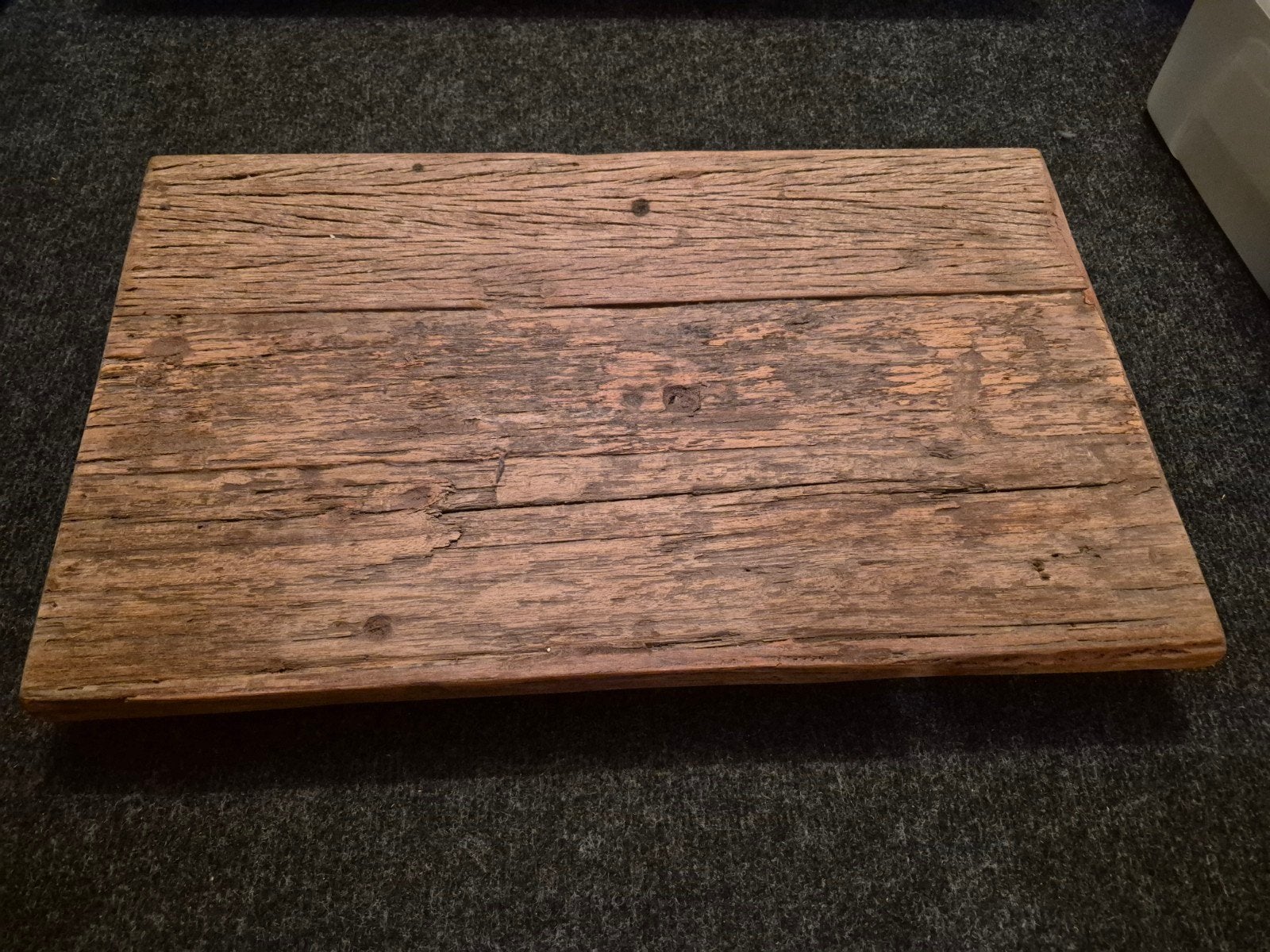Mooi plateau van oud hout., Huis en Inrichting, Woonaccessoires | Dienbladen, Ophalen, Hout
