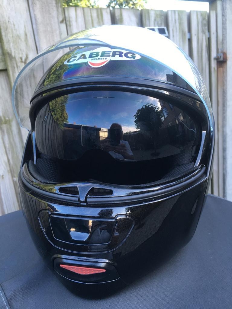 Caberg motorhelm - Zwart, M, Dames, Ophalen of Verzenden, Integraalhelm