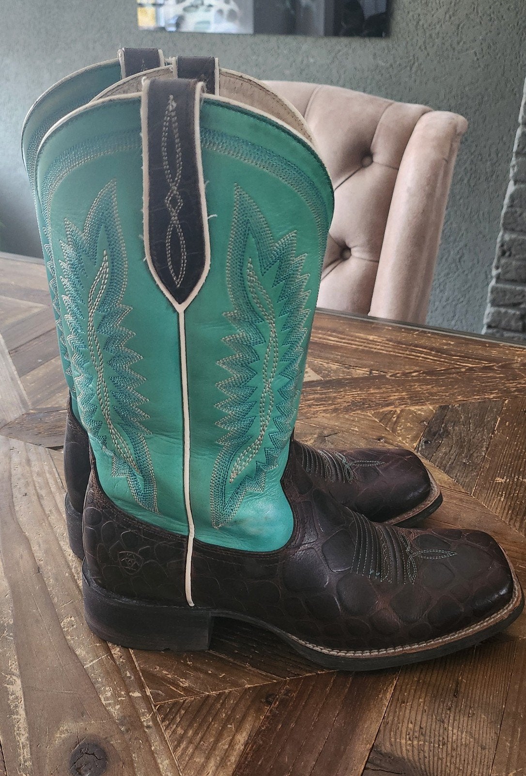 Ariat westernlaarzen, Ophalen of Verzenden, Zo goed als nieuw, Schoeisel