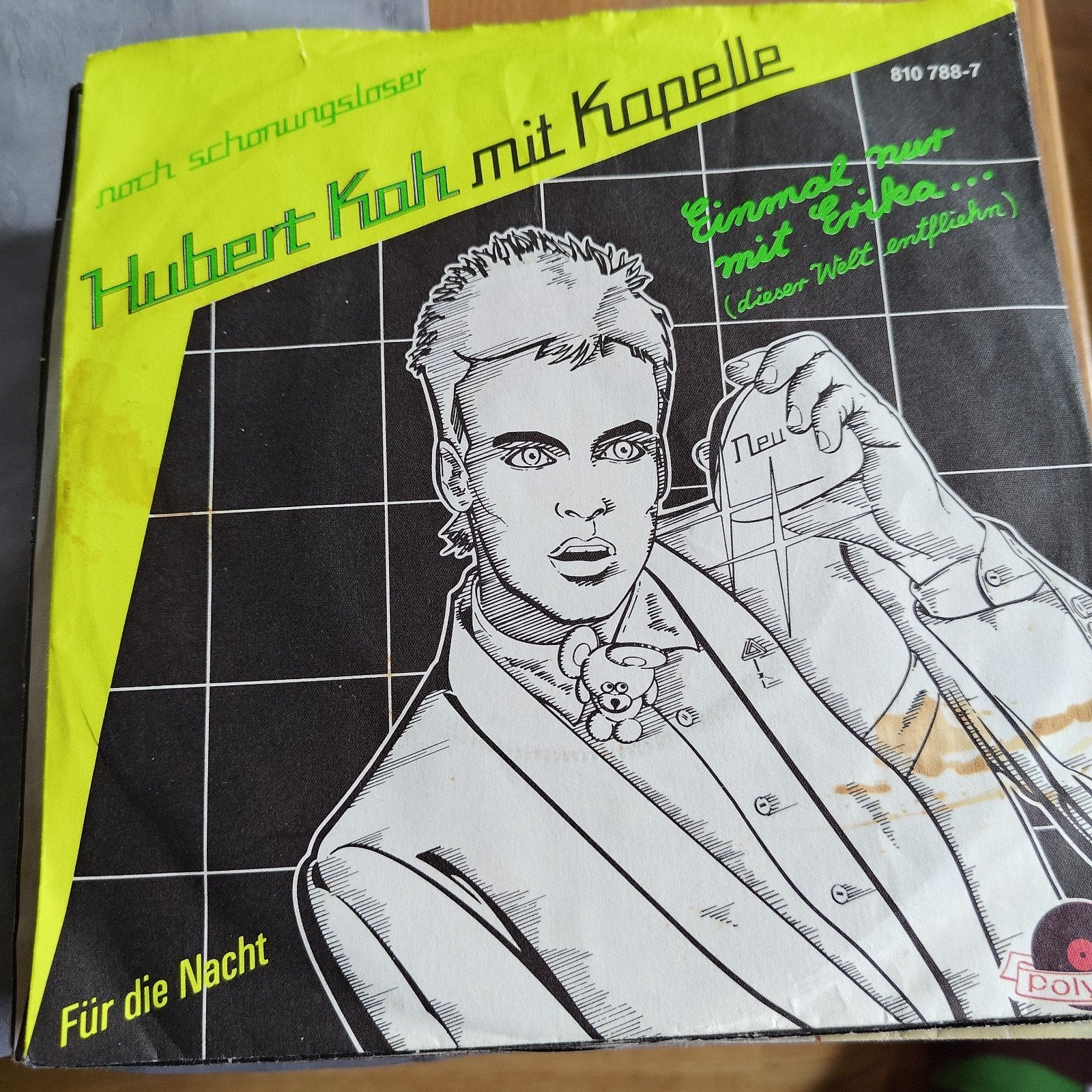 Hubert Kah mit Kapelle - Einmal nur mit Erika... (Single), Cd's en Dvd's, Ophalen of Verzenden, Gebruikt, 7 inch, EP
