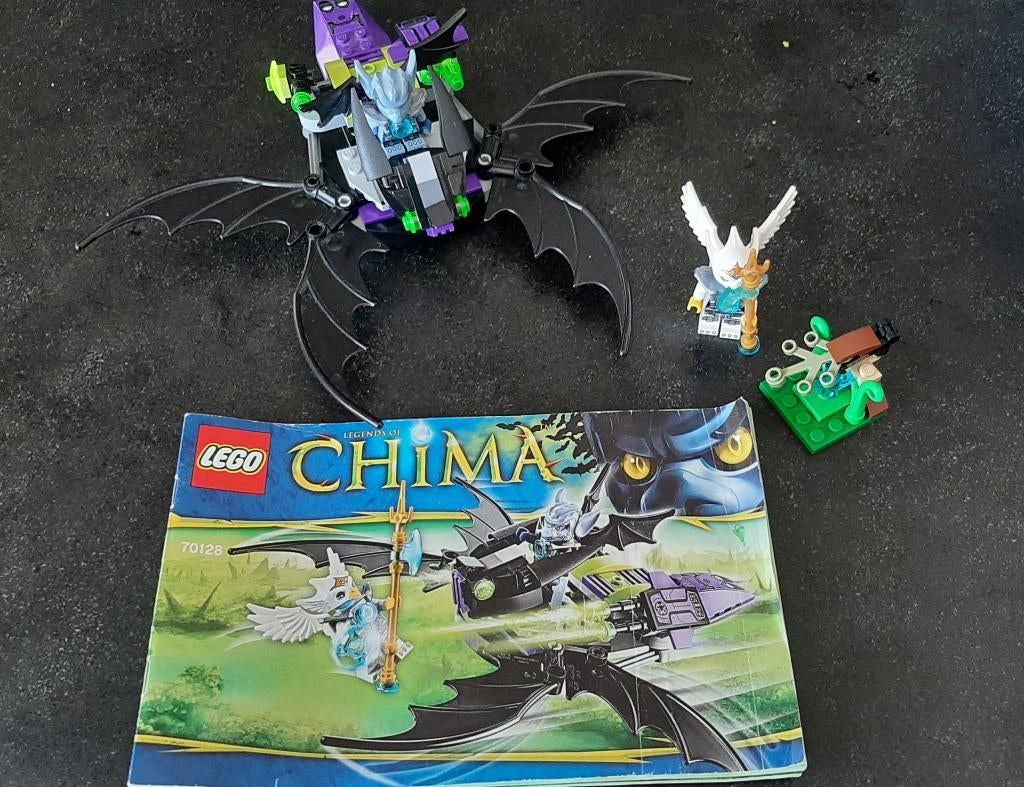 lego chima set 70128, Gebruikt, Overige thema's, Verzenden, Lego