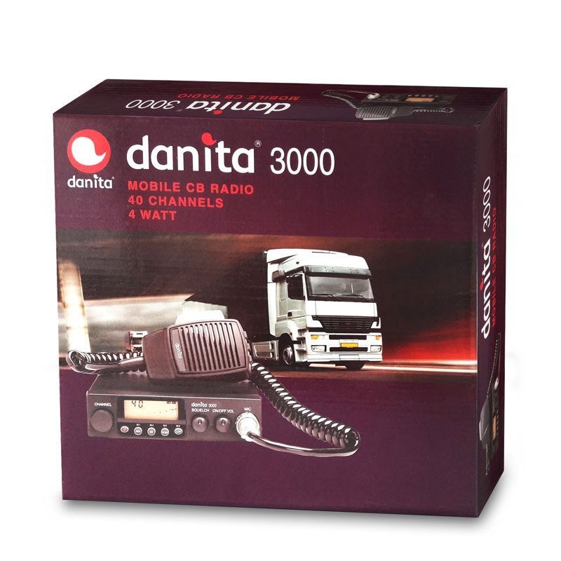 Danita 3000 Multi Bakkie (4W AM/FM) -OP=OP, Zender en Ontvanger, N.v.t., N.v.t., Nieuw