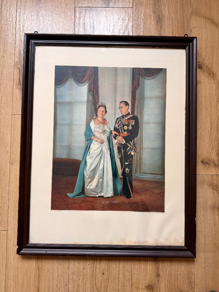 koninklijk huis en royalty, Verzamelen, Ophalen of Verzenden, Gebruikt, Nederland, Kaart, Foto of Prent