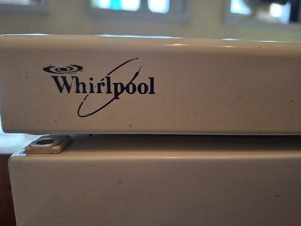 Whirlpool Vrieskast, Gebruikt, 120 tot 140 cm, Minder dan 60 cm, Vrijstaand