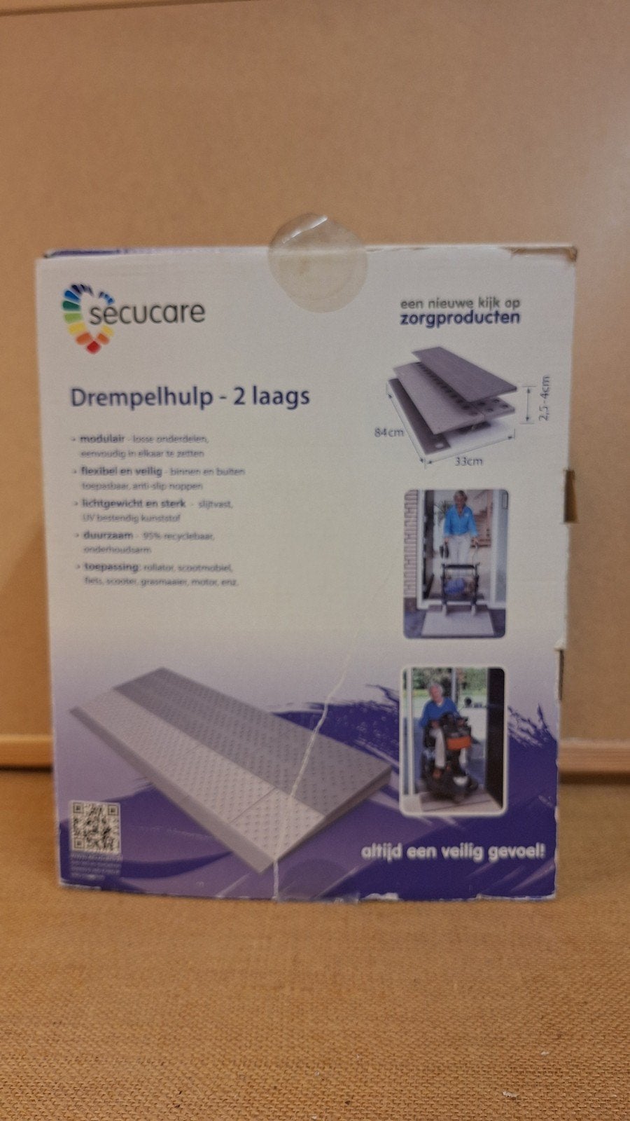 Drempelhulp 2 laags Secucare NIEUW, Diversen, Rollators, Nieuw, Ophalen