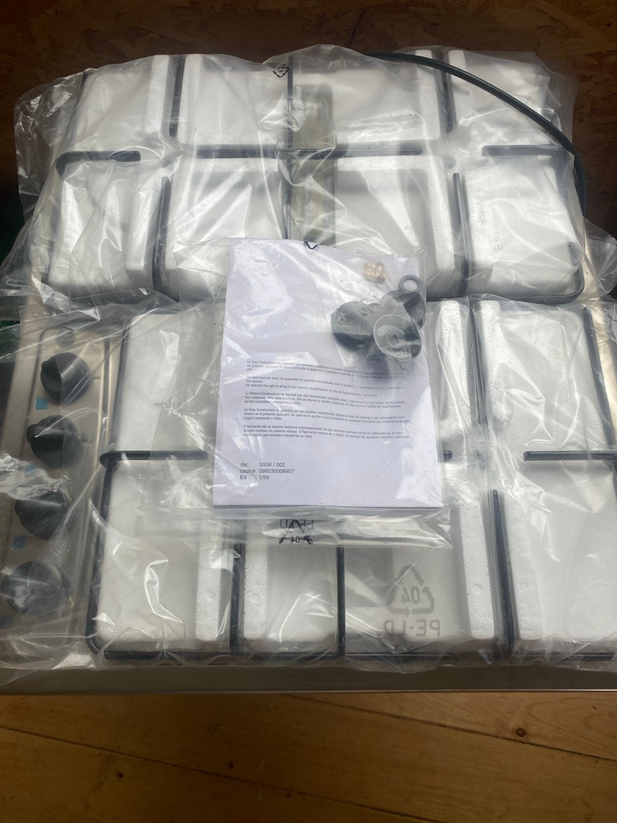 Nieuw Basstel Kookplaat, Witgoed en Apparatuur, Ophalen, Nieuw, 4 kookzones, Inbouw