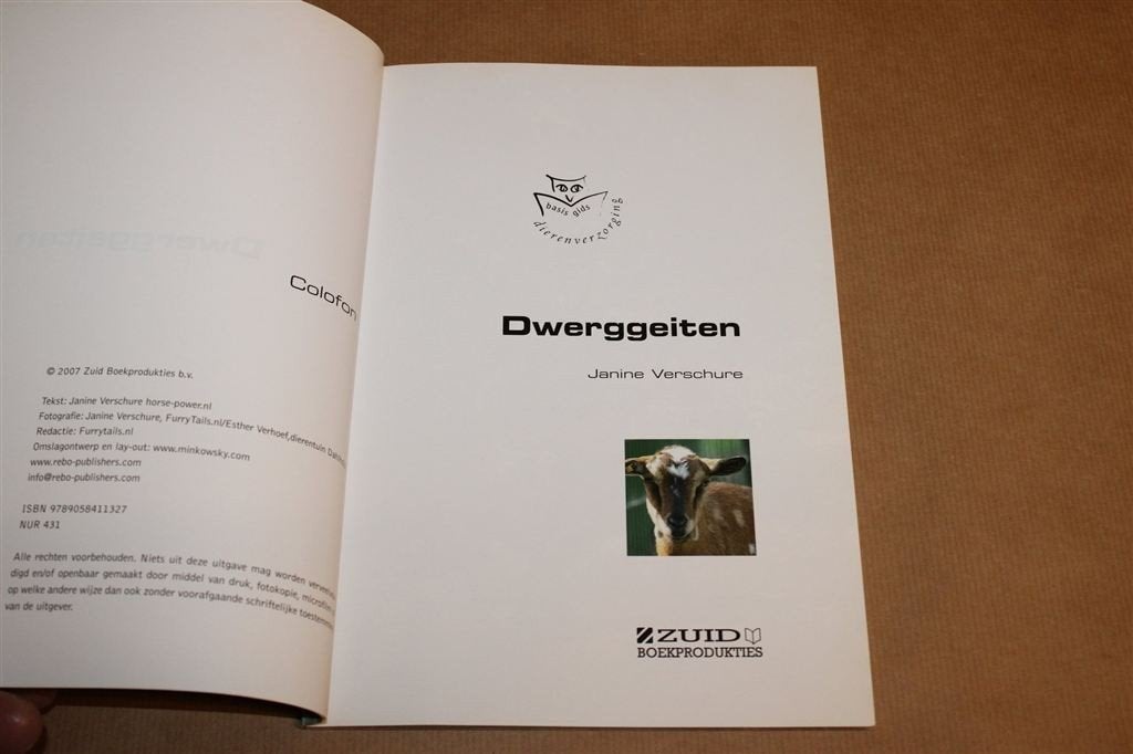 Dwerggeiten — Basisgids Huisvesting, Voeding en Verzorging, Ophalen of Verzenden, Gelezen, Vogels