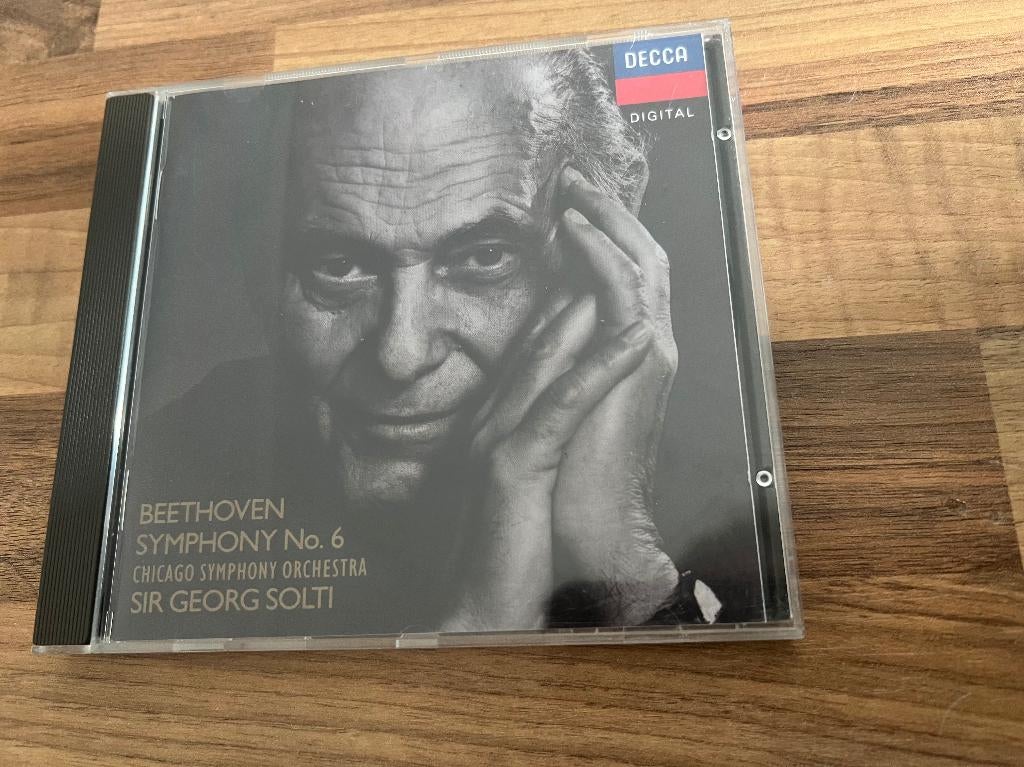 Beethoven - Symphony No.6 'Pastoral' (Chicago SO, Solti), Met libretto, Ophalen of Verzenden, Zo goed als nieuw, Romantiek