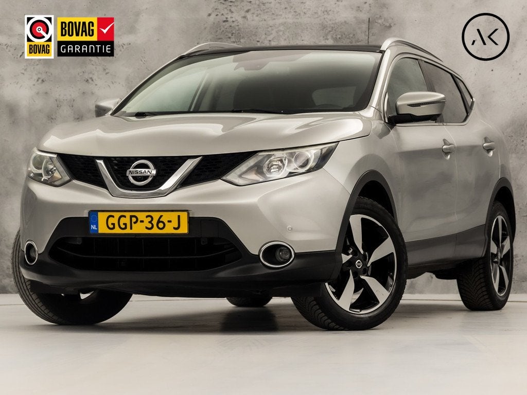 Nissan QASHQAI 1.2 Sport (PANORAMADAK, NAVIGATIE, CLIMATE, 3, Auto's, Nissan, Bedrijf, Te koop, Qashqai, 360° camera, ABS, Achteruitrijcamera