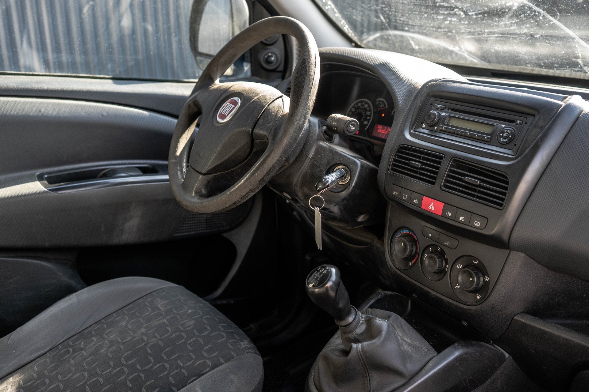 Fiat Doblò Cargo L1H1 | Airco | Trekhaak (bj 2013), Voorwielaandrijving, Euro 5, Stof, Gebruikt