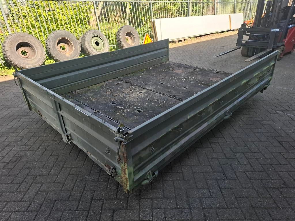 Laadbak Unimog Truck 220x320cm met schotten 50cm hoog, Ophalen, Gebruikt, Voor, Mercedes-Benz
