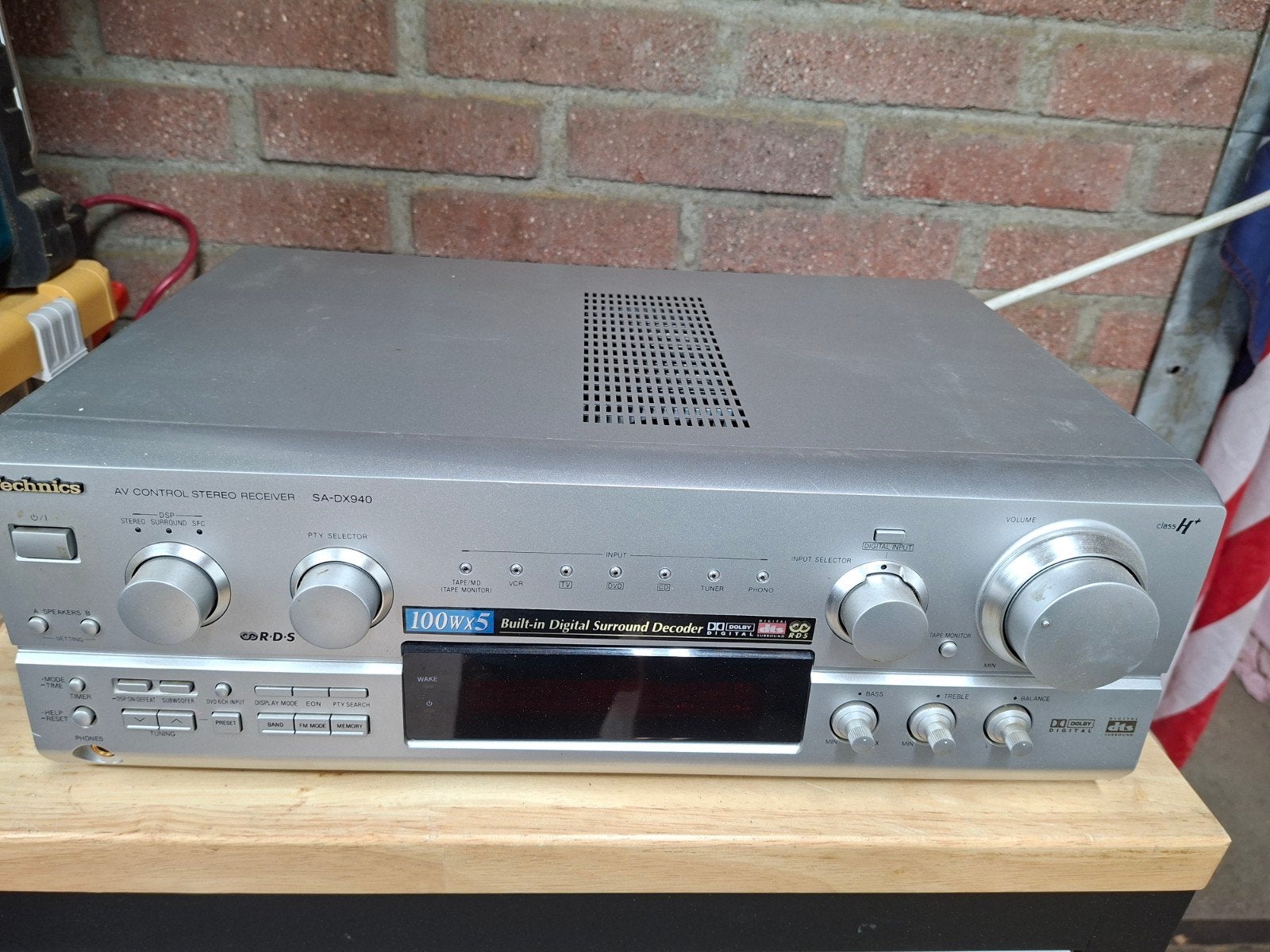 Technics AV Control stereo receiver SA- DX940, Ophalen, Zo goed als nieuw, Overige merken
