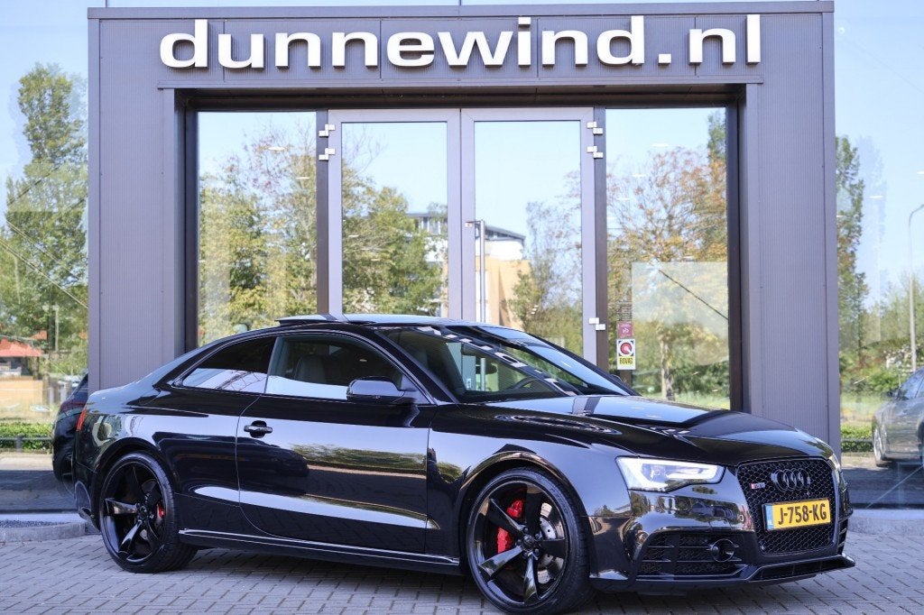 Audi RS5 4.2 FSI RS5 QUATTRO *B&O*MILTEK*CARBON*ADAPTIEF*MEM, Auto's, Automaat, Euro 5, Gebruikt, 8 cilinders