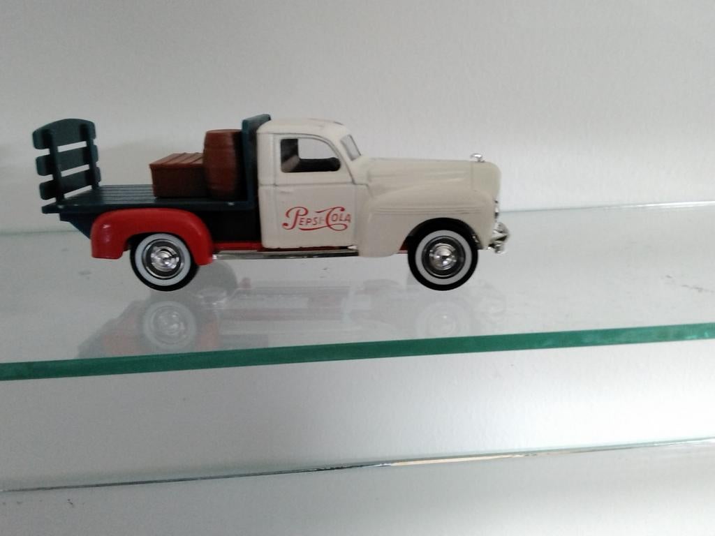Dodge Pepsi Cola Modelauto - Vintage Vrachtwagen, Overige merken, Gebruikt, 1:32 tot 1:50, Ophalen of Verzenden