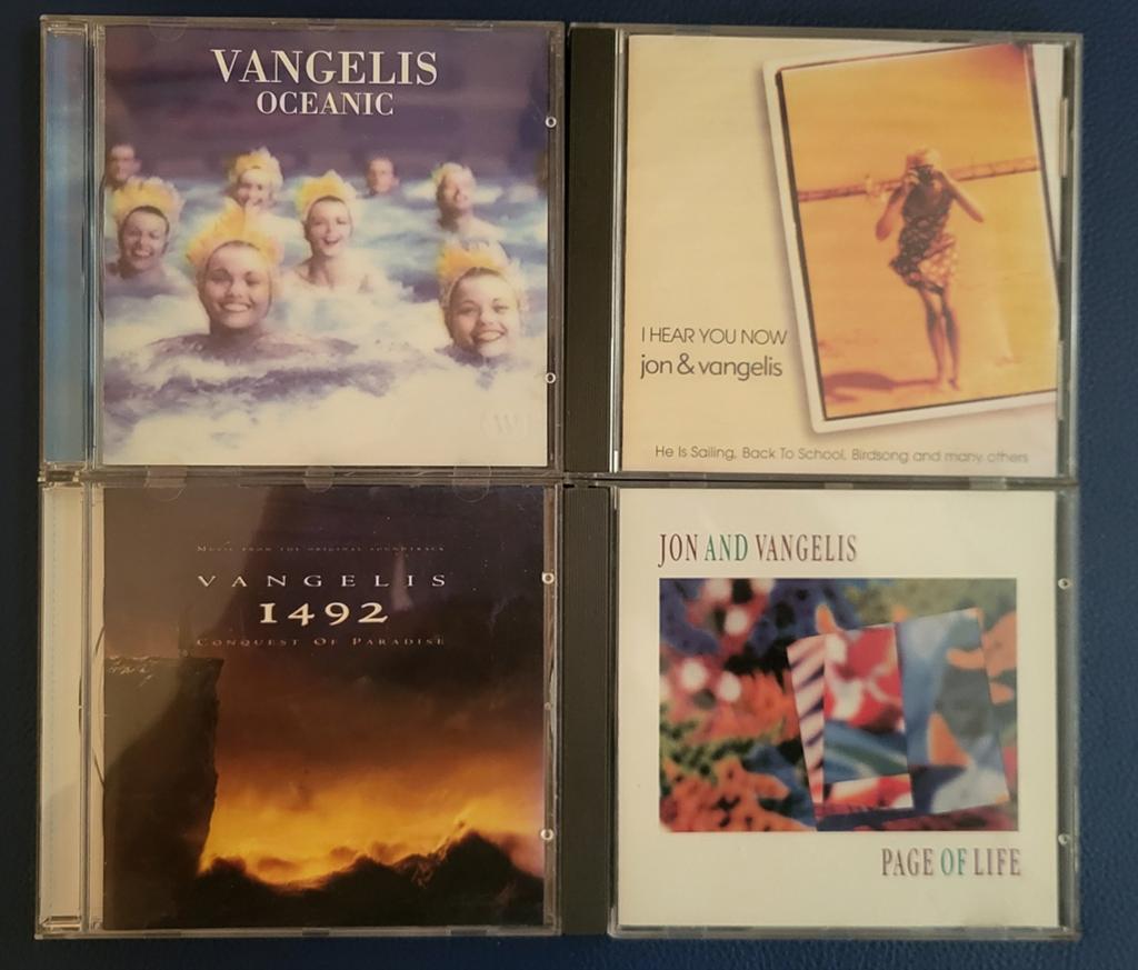 Jon & Vangelis / Vangelis CD collectie, Ophalen of Verzenden, Zo goed als nieuw, Poprock