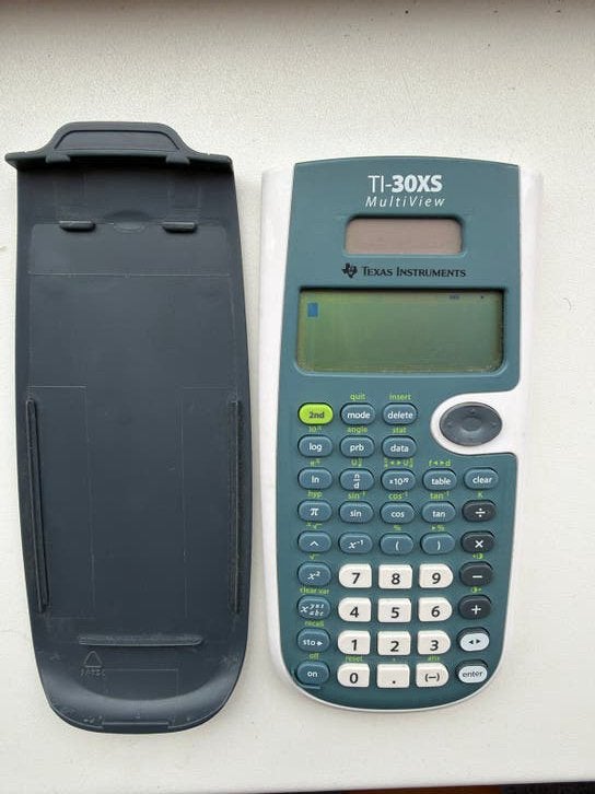 Rekenmachine TI-30XS, Ophalen of Verzenden, Gebruikt