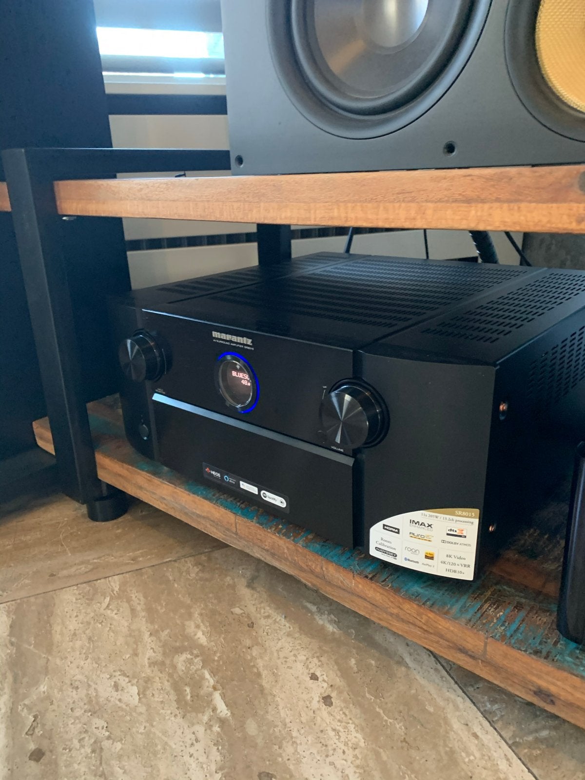 Marantz SR8015 Receiver topmodel | 11.2 kanaals | 8K | HEOS, Marantz, Overige systemen, Ophalen of Verzenden, Zo goed als nieuw