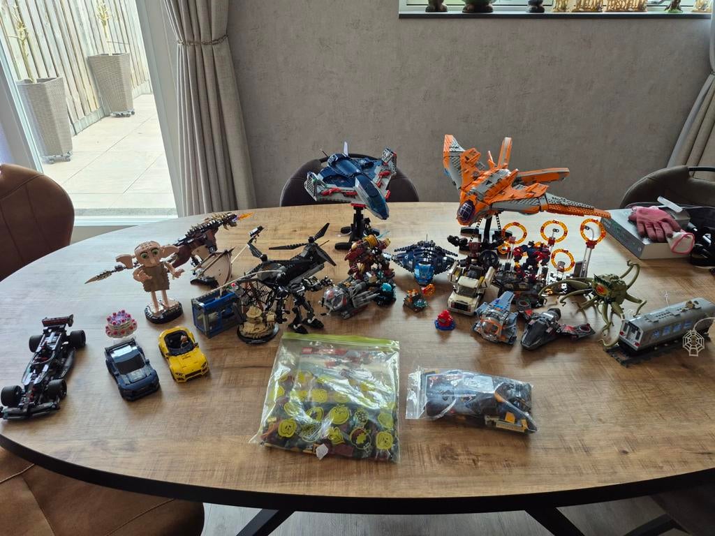 Diverse lego sets, Kinderen en Baby's, Speelgoed | Duplo en Lego, Marvel, Ophalen of Verzenden, Zo goed als nieuw, Compleet