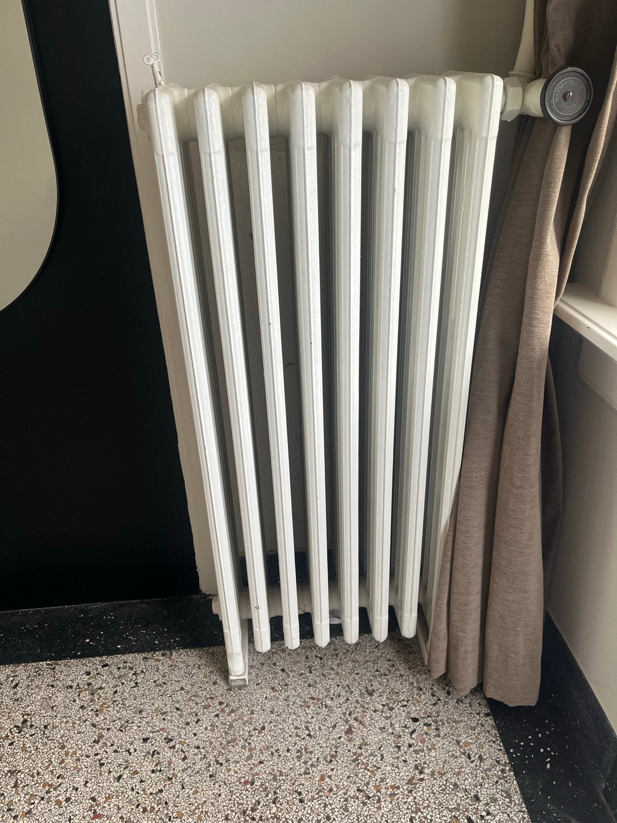 Vintage Radiator - Wit, Klassiek Design, Ophalen, Gebruikt, Radiator, Minder dan 60 cm