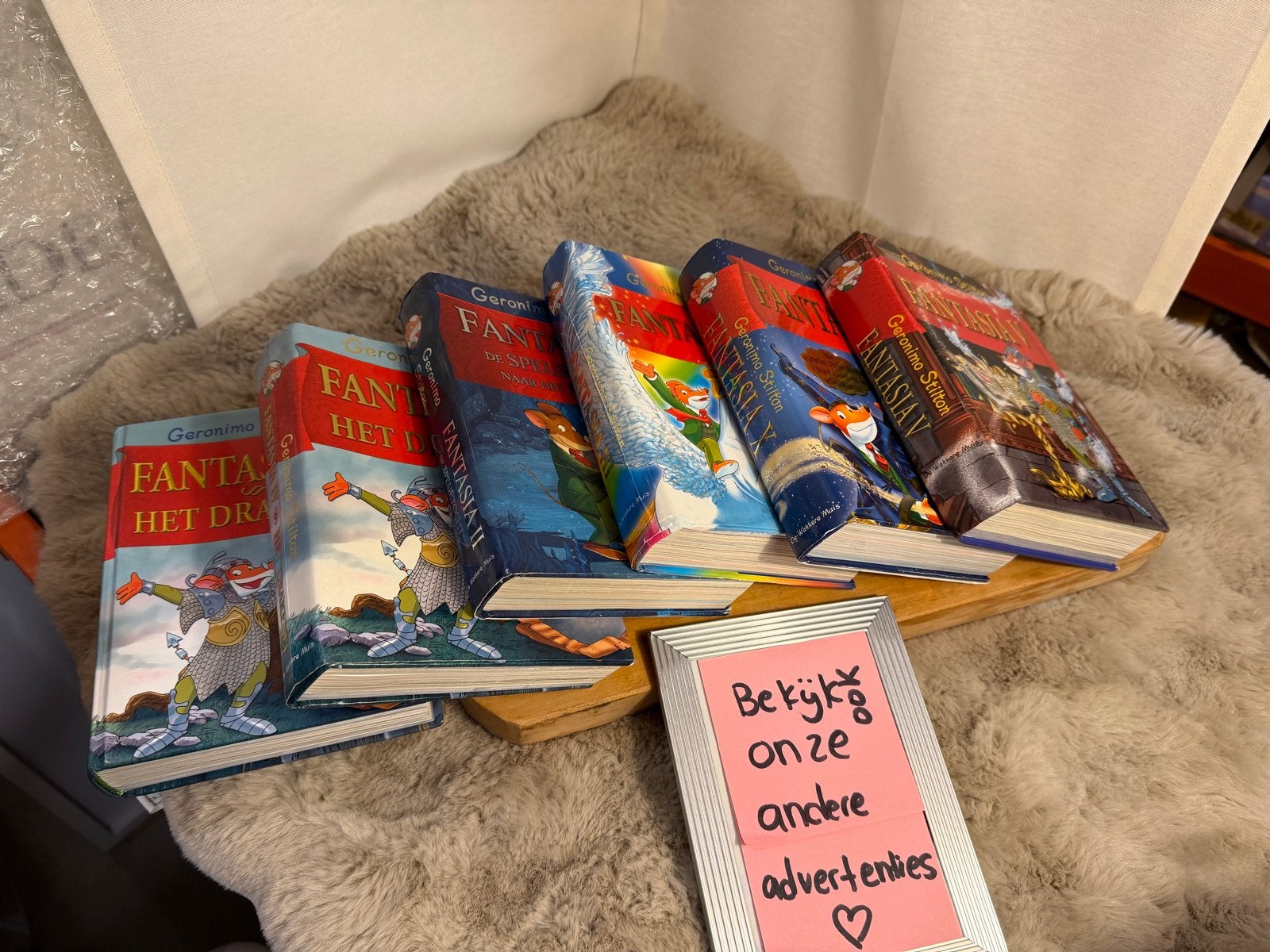 Geronimo Stilton Fantasia Boeken - Complete Set, Boeken, Kinderboeken | Jeugd | 10 tot 12 jaar, Ophalen of Verzenden, Gelezen