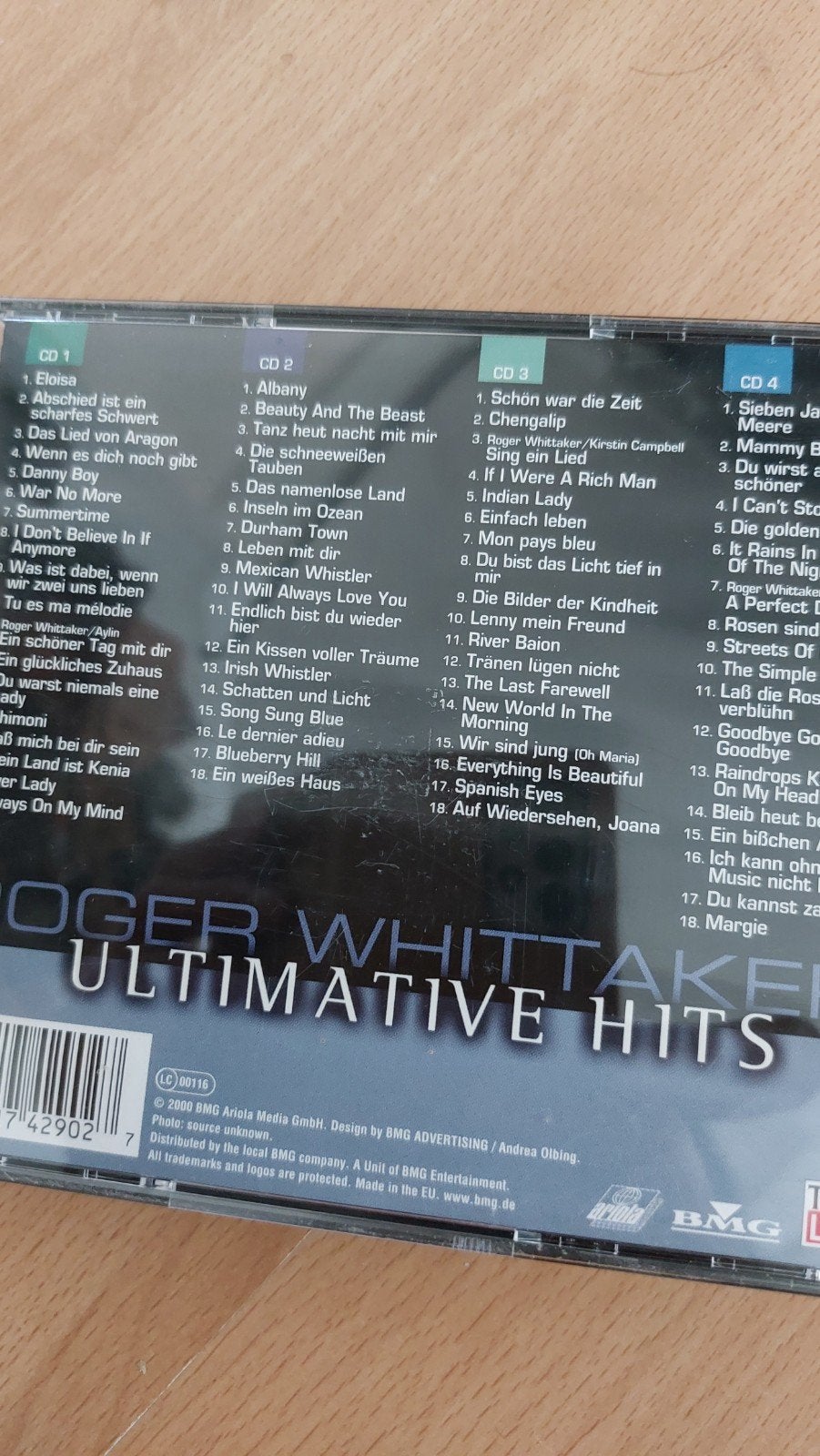 te koop roger whittaker, Cd's en Dvd's, Cd's | Dance en House, Ophalen of Verzenden, Zo goed als nieuw, Disco