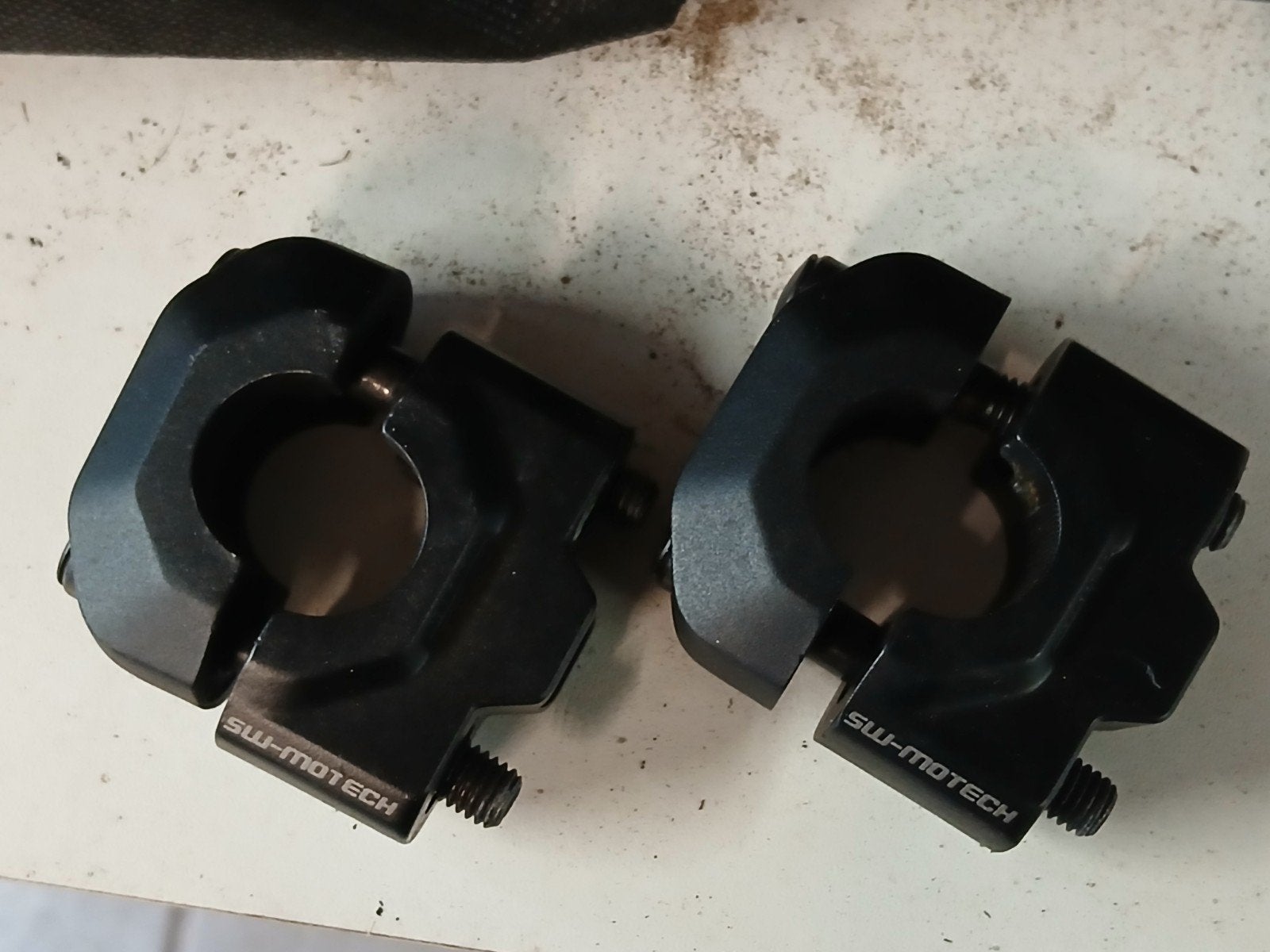 SW Motech Stuurverhogers 20mm recht voor 22mm sturen, Ophalen of Verzenden