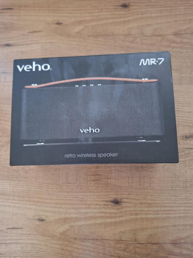 Veho MR-7 Retro Draadloze Speaker - Nieuw in doos, Overige merken, Nieuw, Ophalen of Verzenden, Minder dan 60 watt