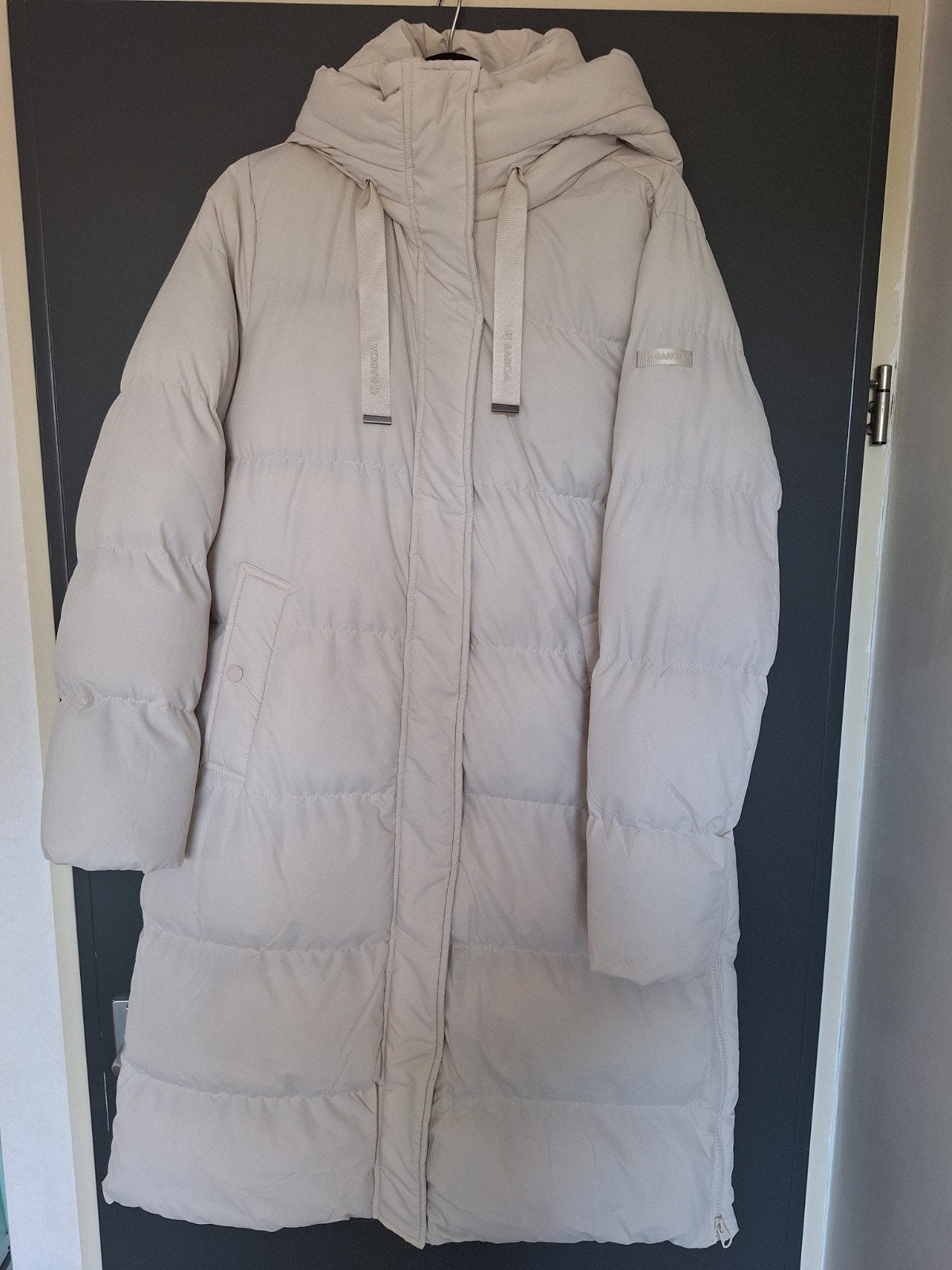 Garcia winterjas crème kleur maat L, Beige, Maat 42/44 (L), Ophalen of Verzenden, Zo goed als nieuw