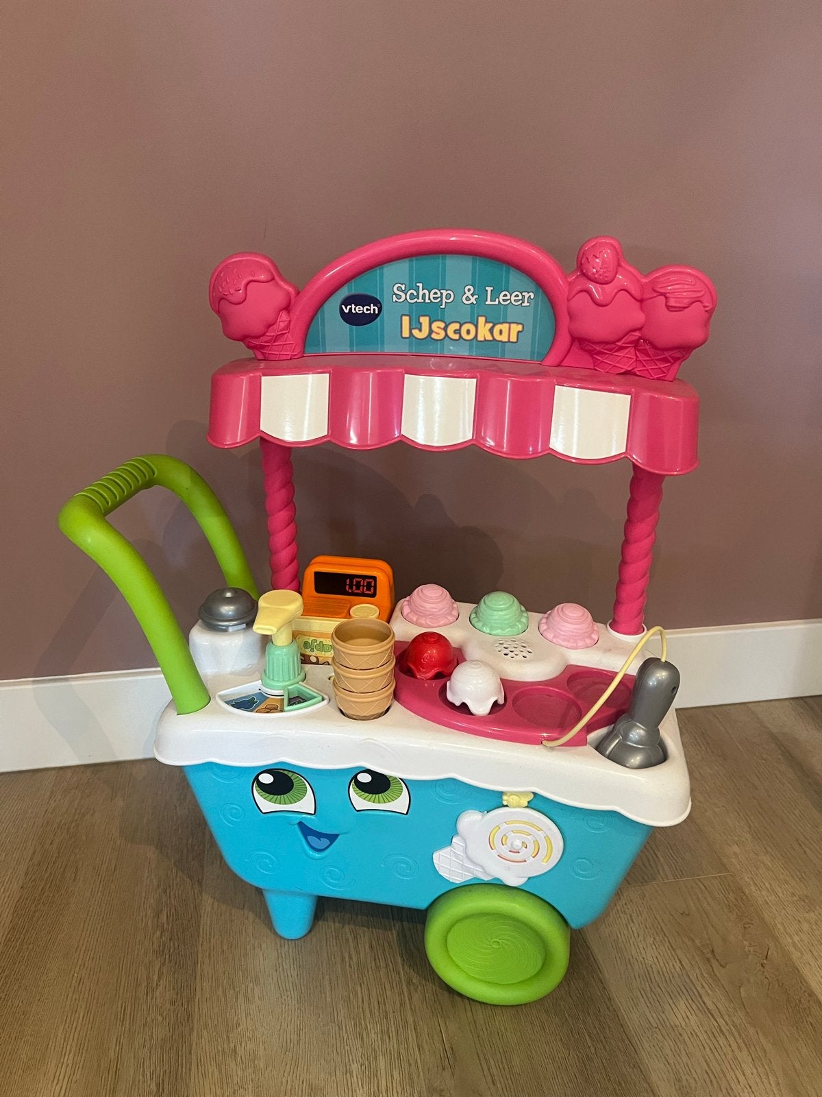 VTech Schep & Leer IJscokar - Interactief Speelgoed, Ophalen of Verzenden, Gebruikt, 2 tot 4 jaar