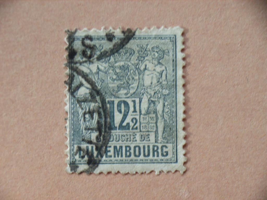 BL   Luxemburg 50, Ophalen of Verzenden, Luxemburg, Gestempeld