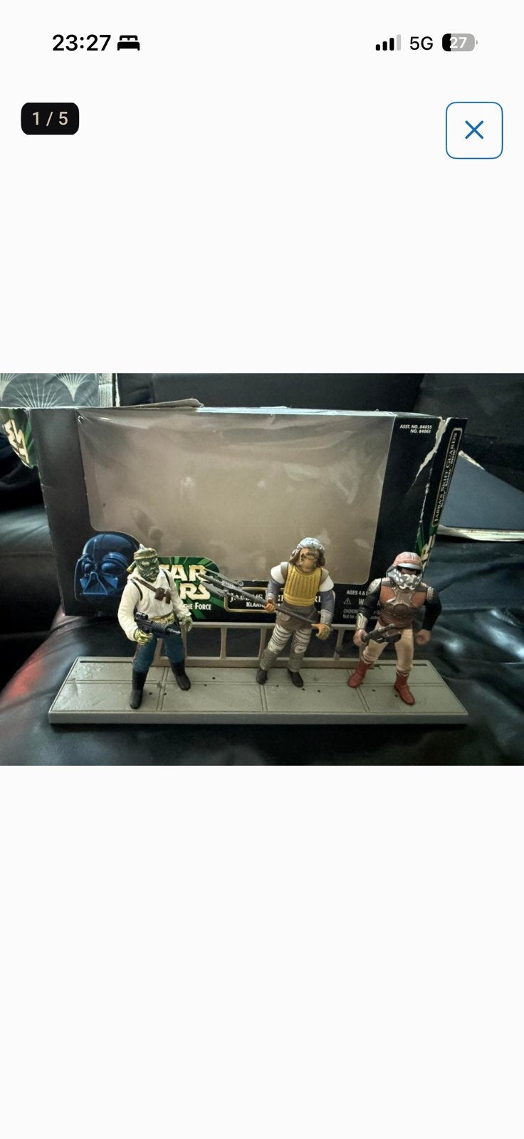 Star wars skiff en skiff guards, Ophalen of Verzenden, Zo goed als nieuw, Actiefiguurtje