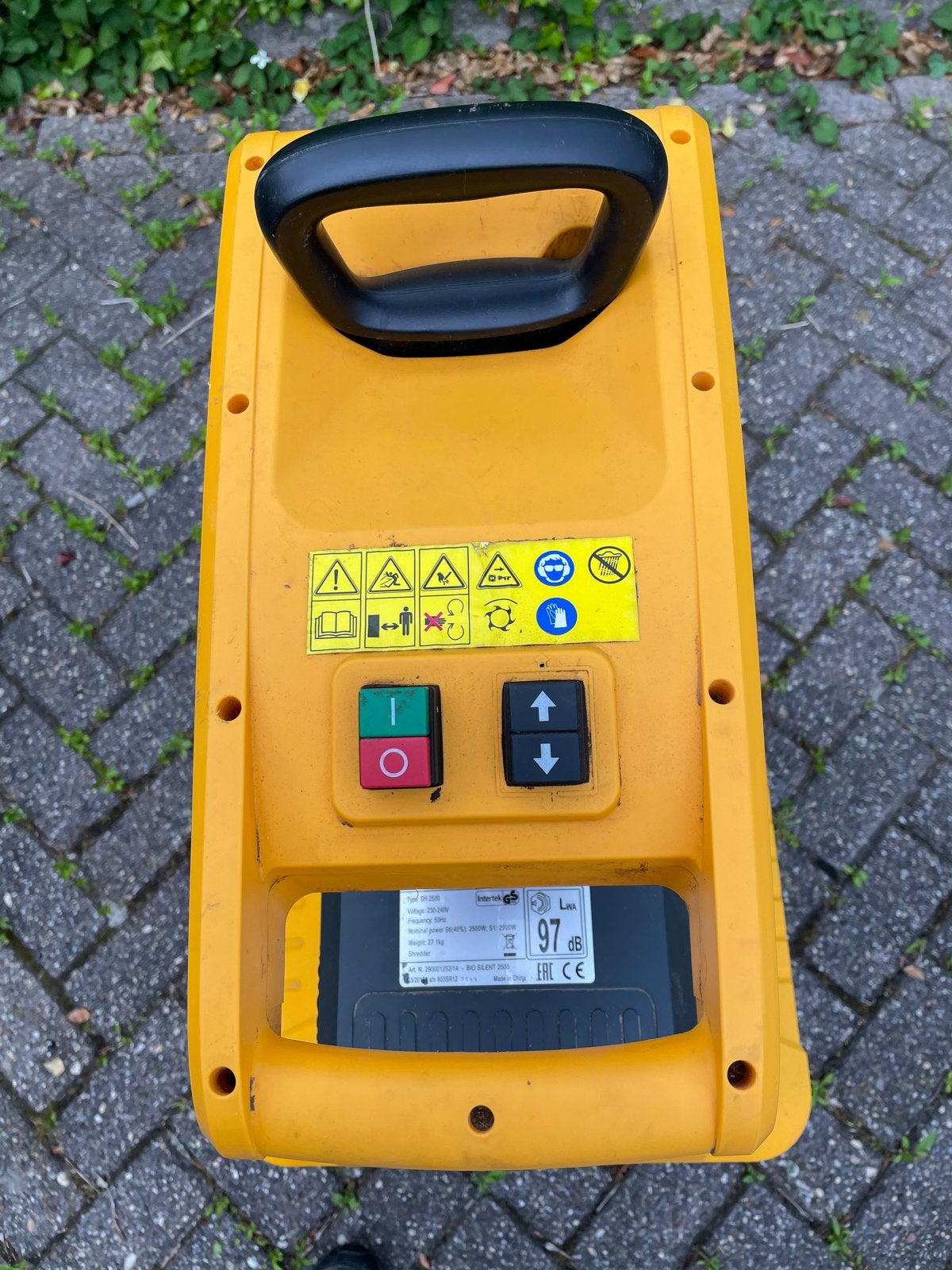 Stiga Bio Silent 2500 takkenversnipperaar met opvangbak, Ophalen, Gebruikt, Elektrisch, Met opvangbak