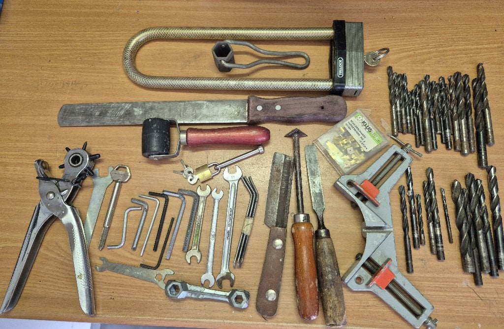Diverse gereedschappen, Doe-het-zelf en Verbouw, Gereedschap | Handgereedschap, Ophalen, Gebruikt, Overige typen, Overige merken