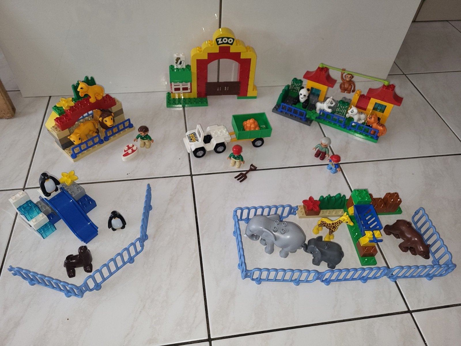 Duplo grote dierentuin met veel dieren, Gebruikt, Ophalen of Verzenden, Duplo, Duplo