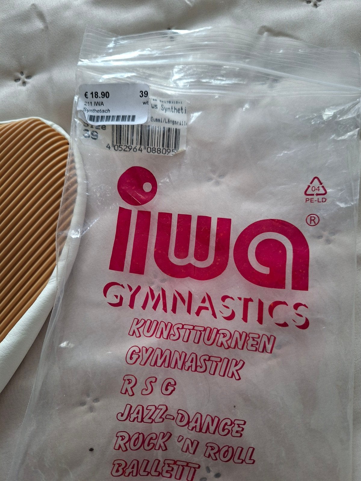 IWA Gymnastiek Schoenen - Maat 39 - Nieuw, Sport en Fitness, Ophalen of Verzenden, Nieuw, Schoenen
