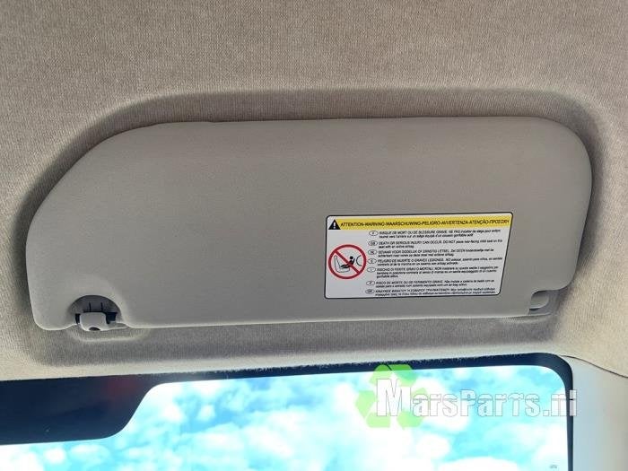 Zonneklep van een Peugeot 107, Auto-onderdelen, Gebruikt, -, -, Ophalen of Verzenden