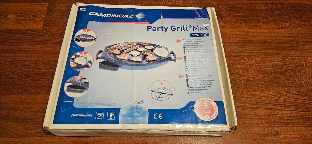 NIEUW!! Campingaz Party Grill Max, Tuin en Terras, Gasbarbecues, Ophalen of Verzenden, Nieuw, Campingaz