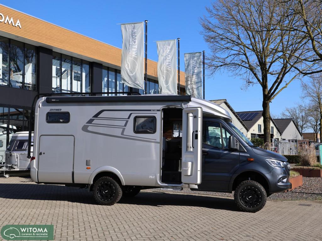 HYMER ML-T 580 4x4 camper MLT Witoma 50 jaar jubileum aanbod, Caravans en Kamperen, Campers, Automaat, Ringverwarming, Reservewiel