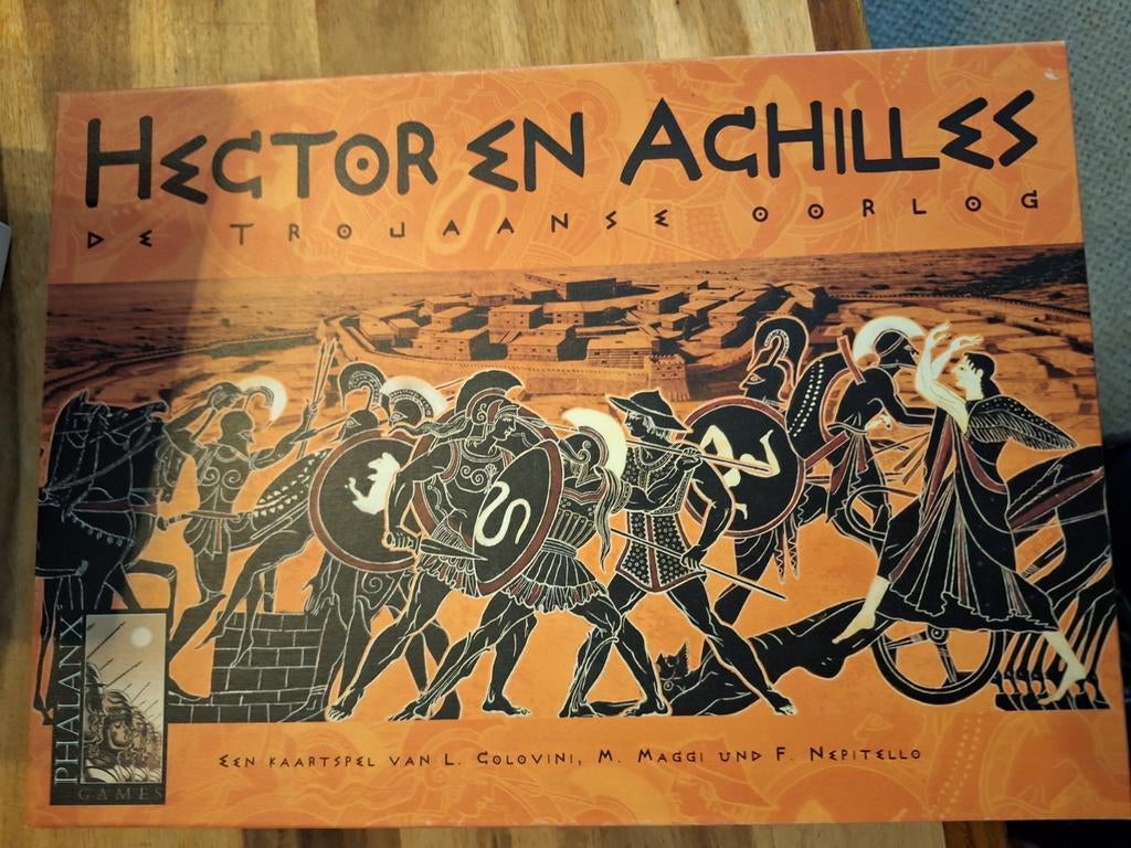 Hector en Achilles: De Trojaanse Oorlog Kaartspel, Een of twee spelers, Ophalen of Verzenden, Gebruikt, Phalanx Games