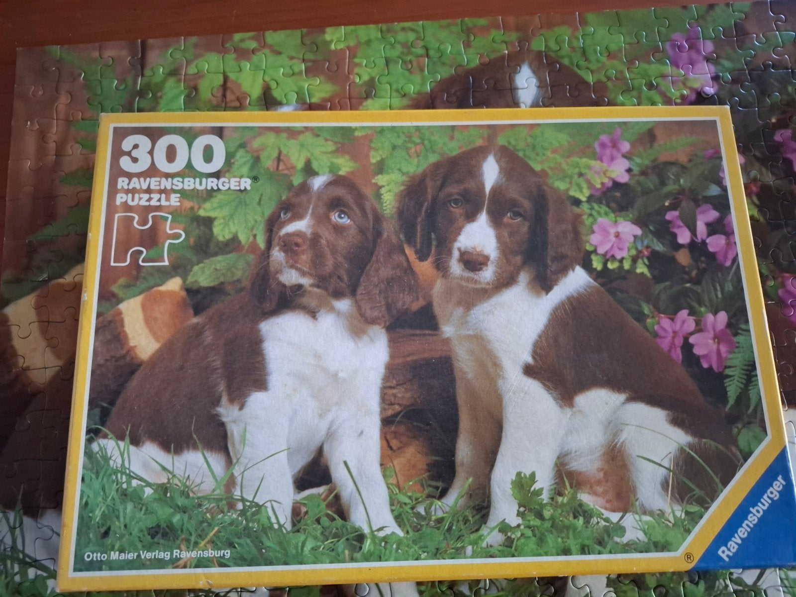 Ravensburger Legpuzzel 300 stukjes - Schattige Puppy's, Ophalen of Verzenden, Minder dan 500 stukjes, Zo goed als nieuw, Legpuzzel