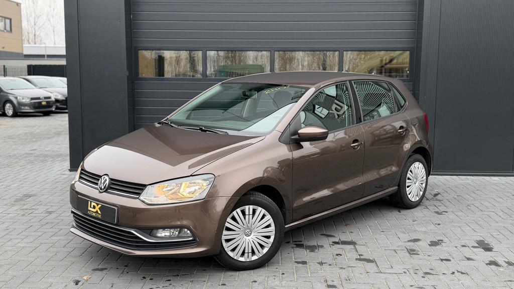 Volkswagen Polo 1.2 TSI Comfortline Airco|PDC, Auto's, Euro 6, 4 cilinders, Bruin, Origineel Nederlands